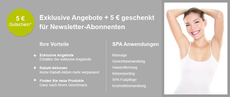 Newsletter Vorteile für Abonnementen - SPA ADAGIO ALLES in Marburg Newsletter Vorteile - SPA ADAGIO ALLES